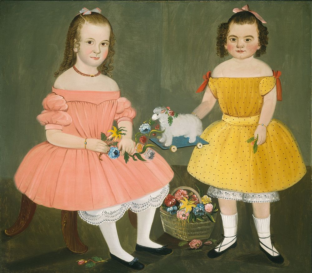 The Burnish Sisters (1854) by William Matthew Prior. 