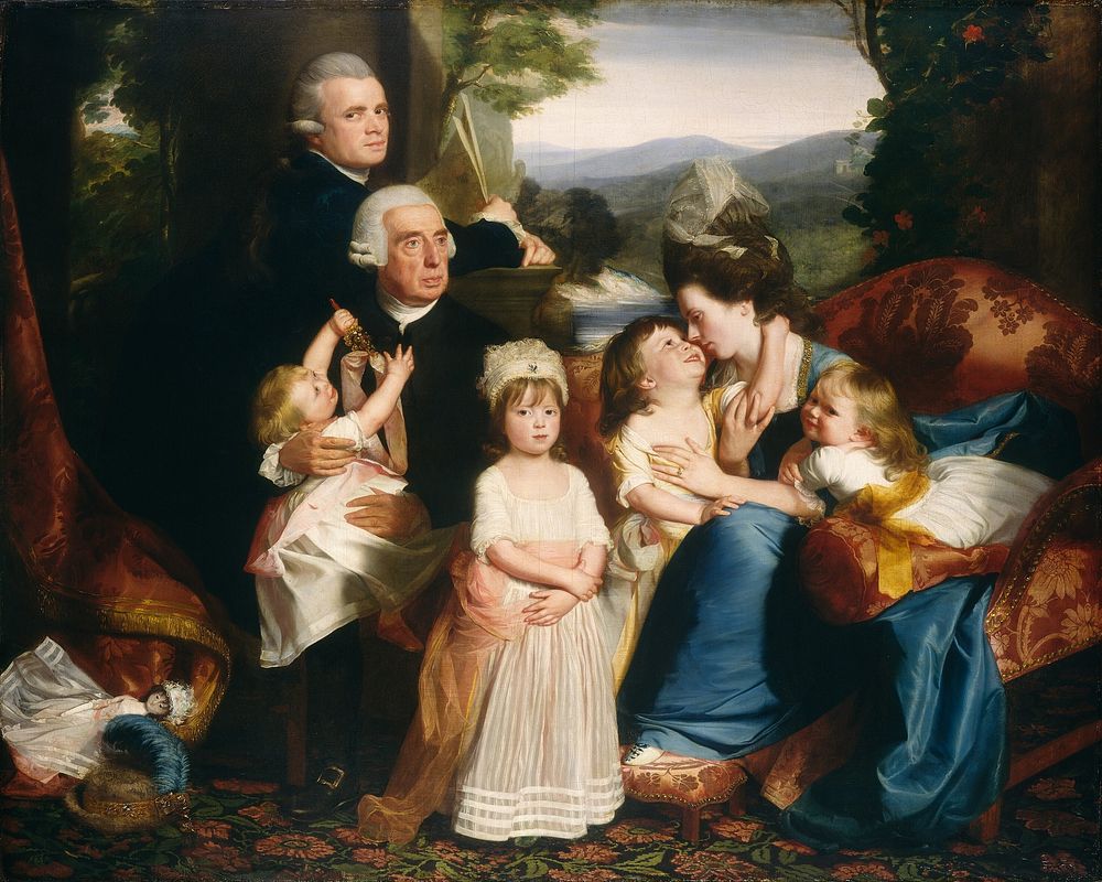 The Copley Family (1776–1777) by John Singleton Copley.  