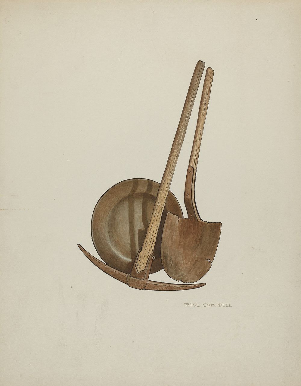 Tools (1935–1942) by Rose Campbell–Gerke.  