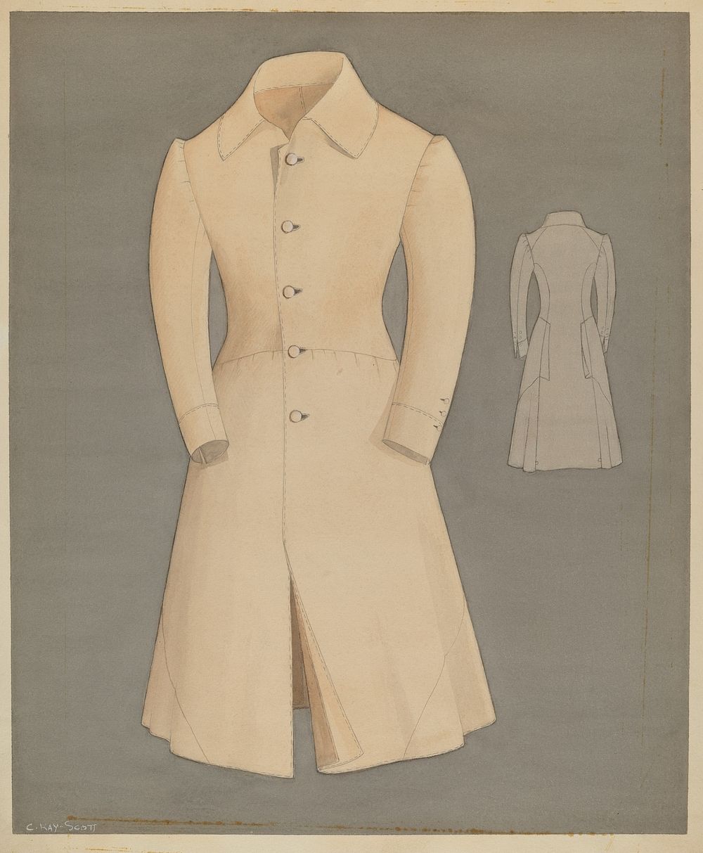 Top Coat (c. 1937) by Creighton Kay–Scott.  