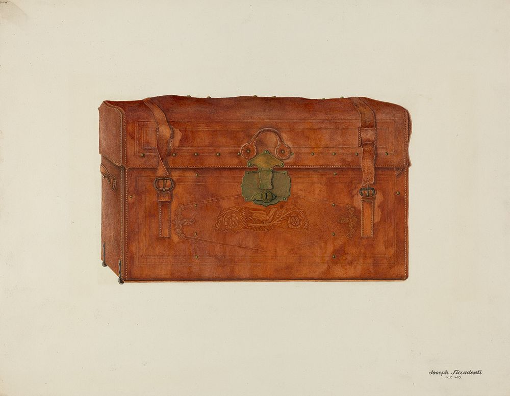 Trunk (ca.1940) by Joseph Ficcadenti.  