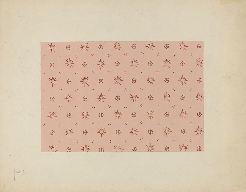 Wall Paper (c. 1937) by Paul Farkas.  