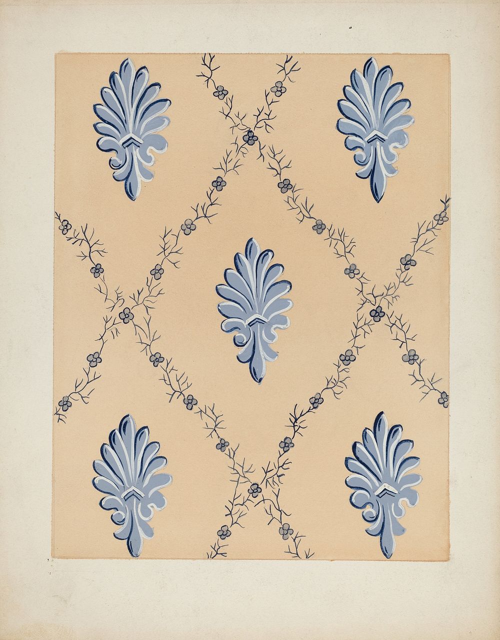 Wall Paper (c. 1937) by John Garay.  