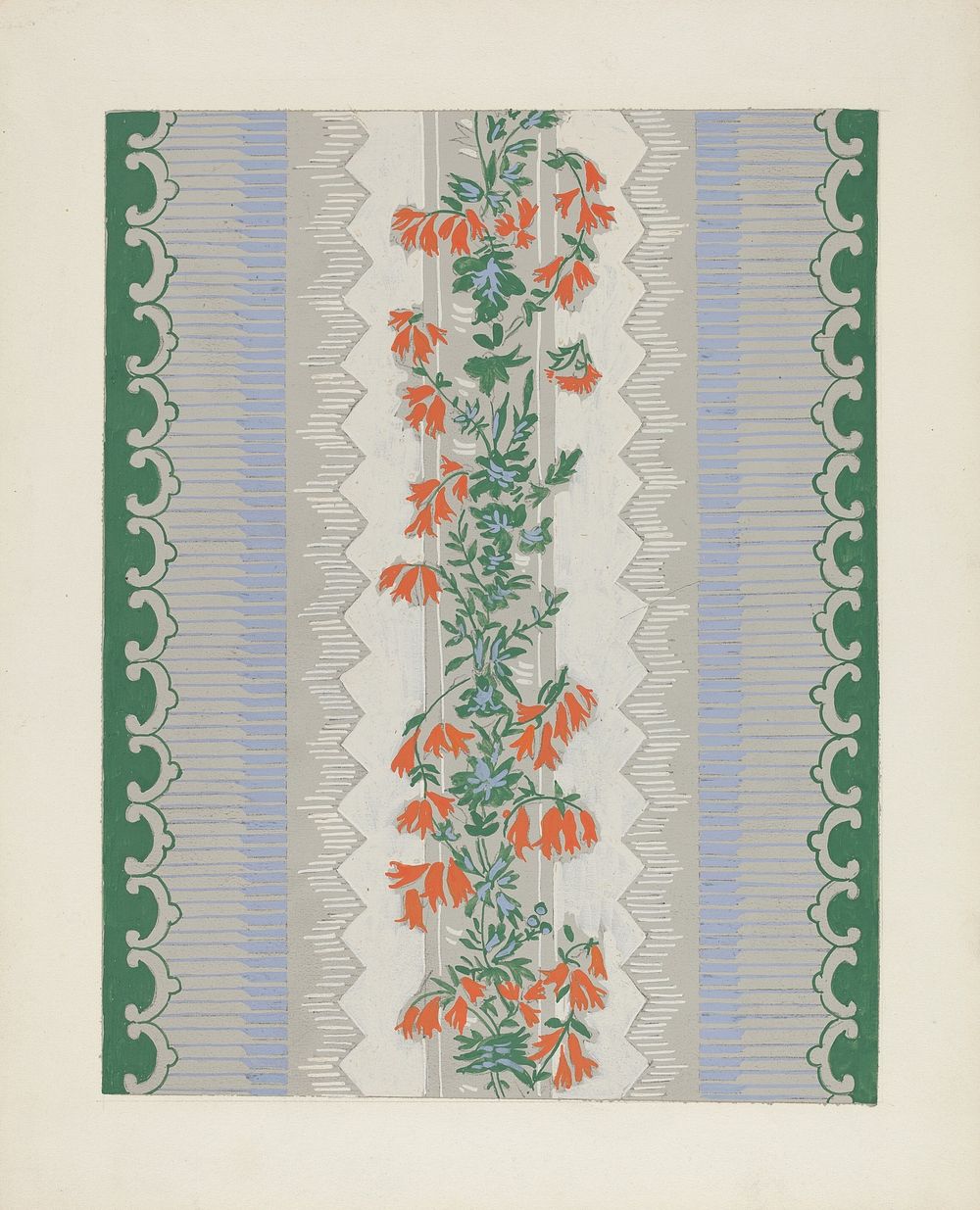 Wallpaper (1935&ndash;1942) by Mina Lowry.  