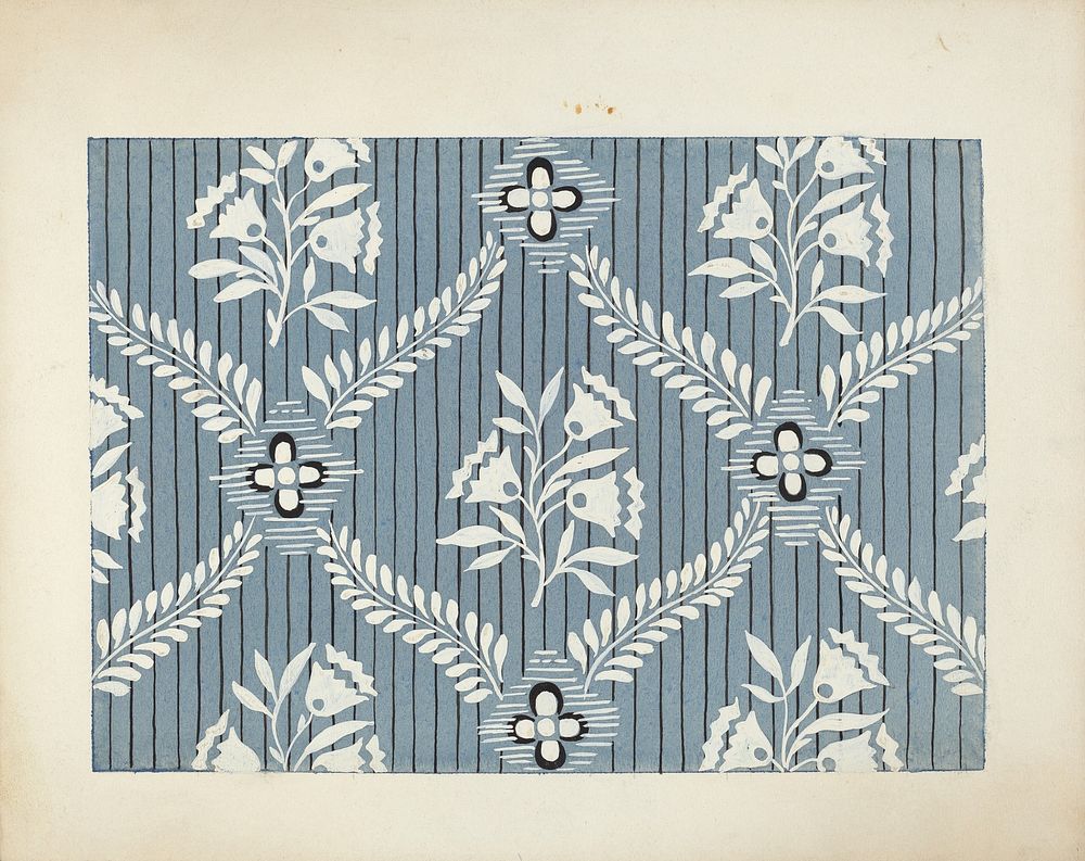 Wallpaper (1935&ndash;1942) by Mina Lowry.  