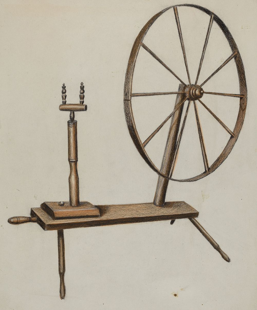 Wheel (1935–1942) by Hugh Clarke.   