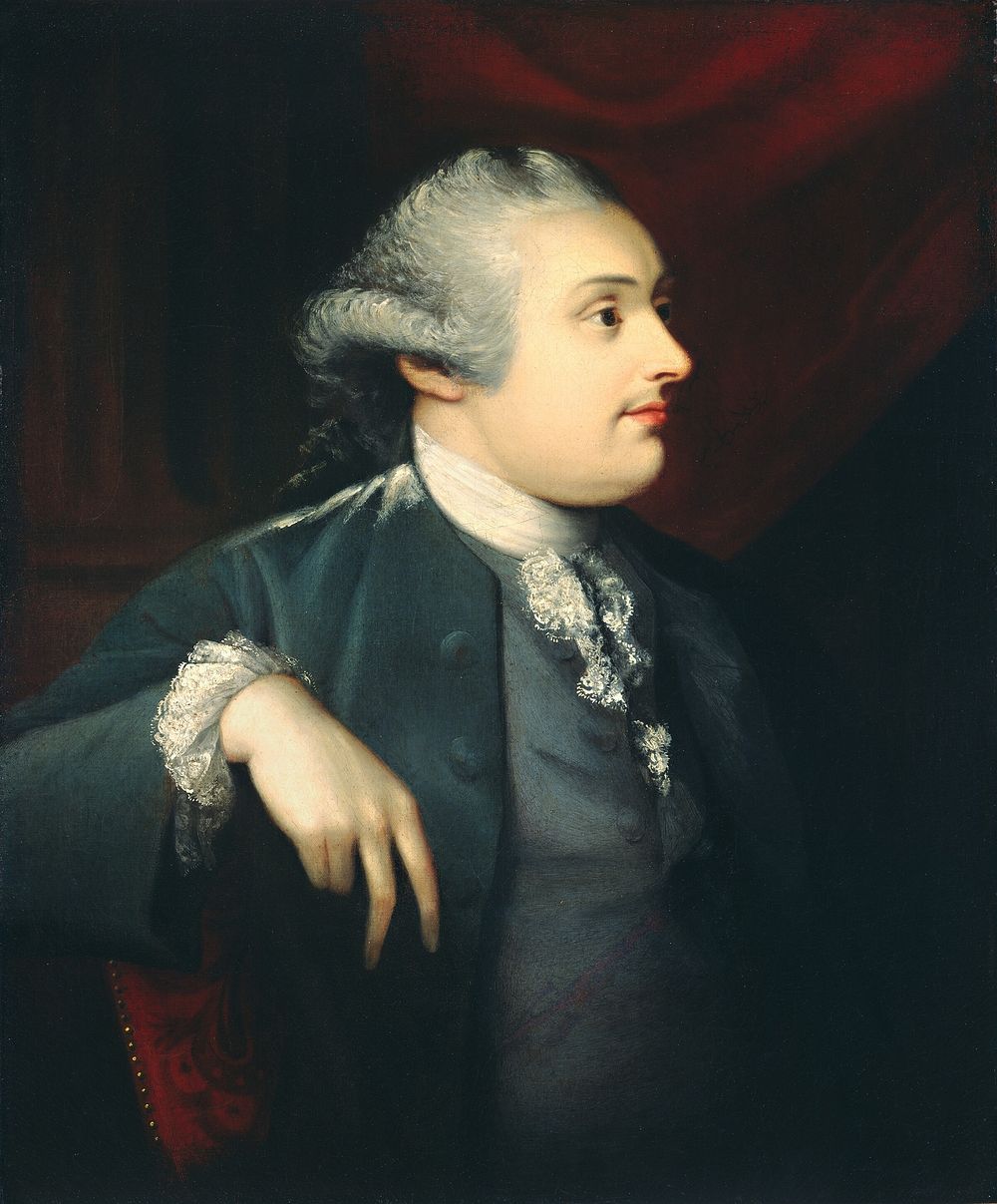 William Henry Cavendish Bentinck, 3rd Duke of Portland (ca. 1774) by Matthew Pratt.  