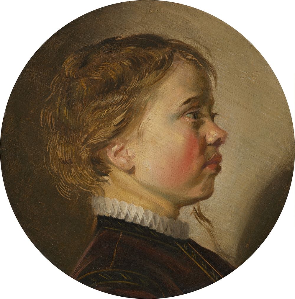 Young Boy in Profile (ca. 1630) by Judith Leyster.  
