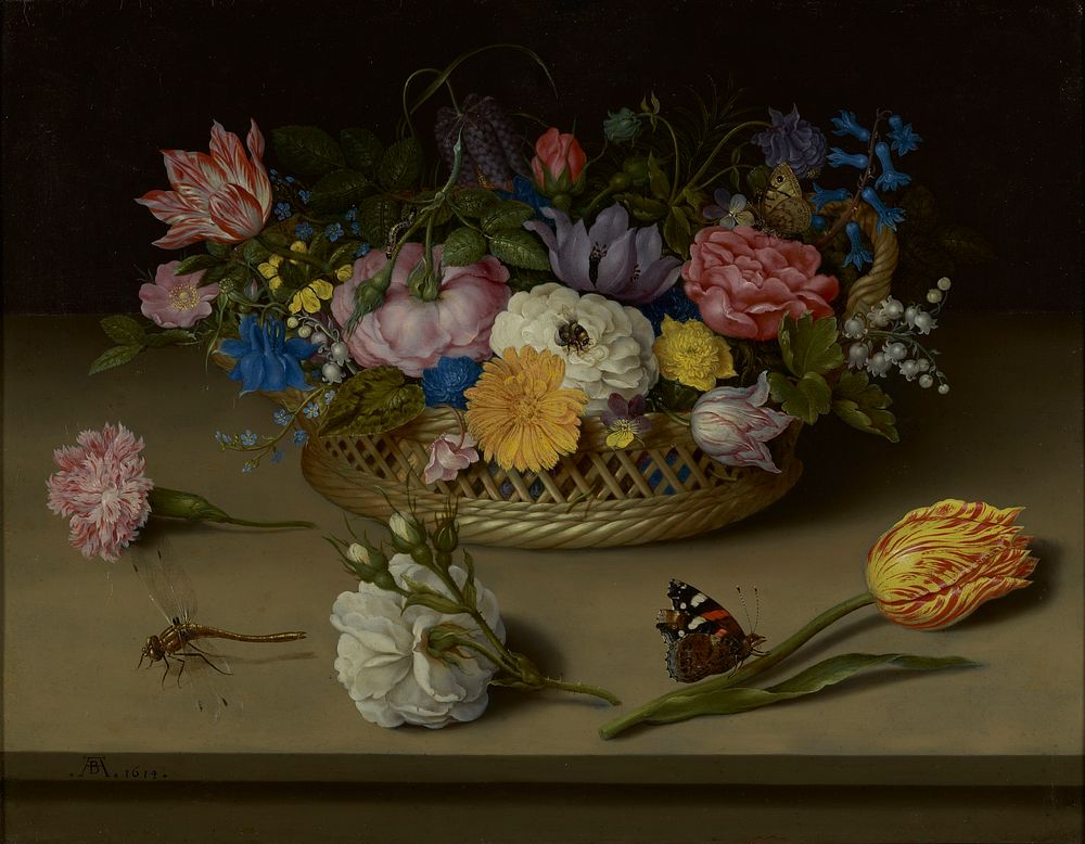 Flower Still Life; Ambrosius Bosschaert the Elder (1573 - 1621)