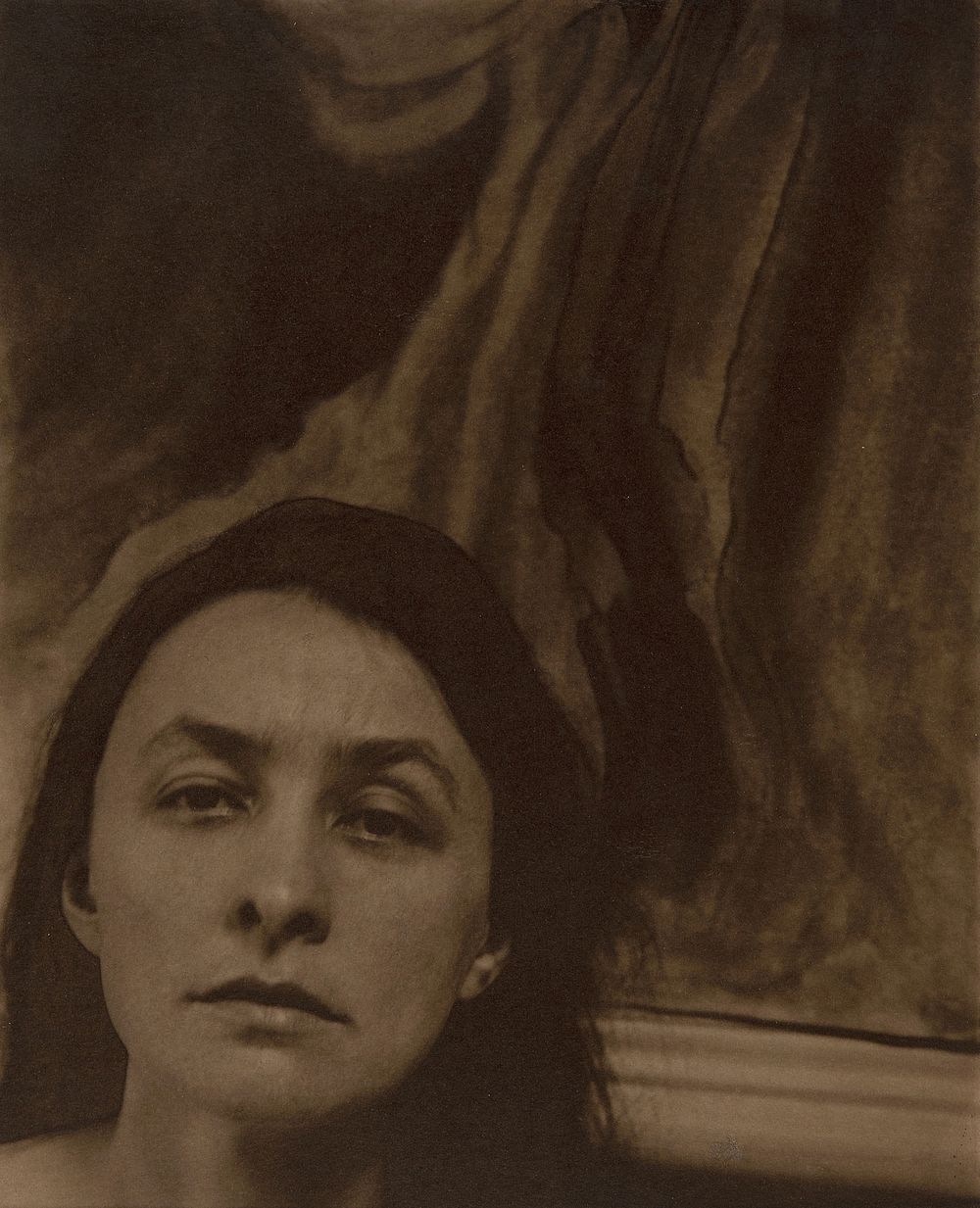 Georgia O’Keeffe (1918) by Alfred Stieglitz.  