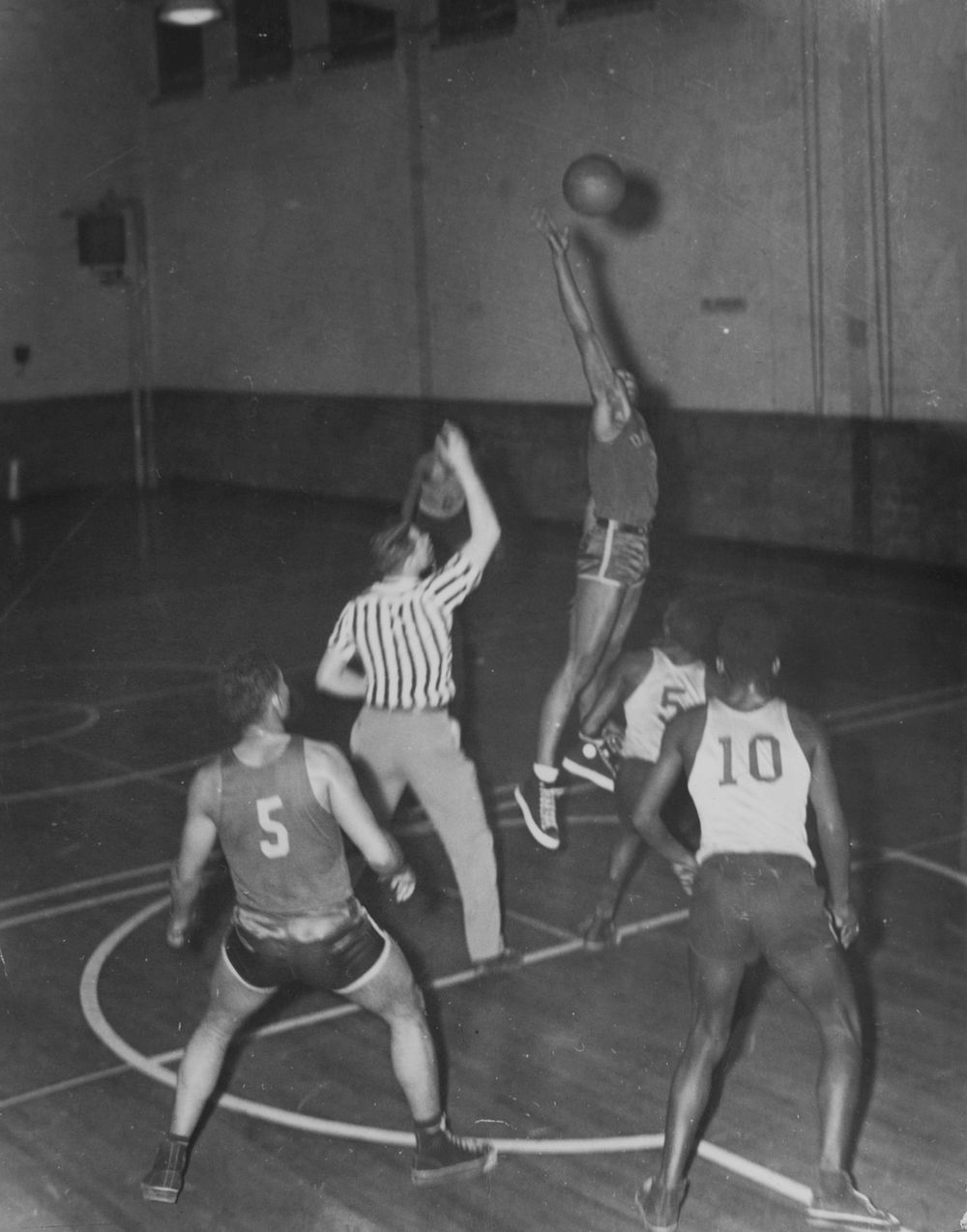 Basketball competition. Original public domain image from Flickr