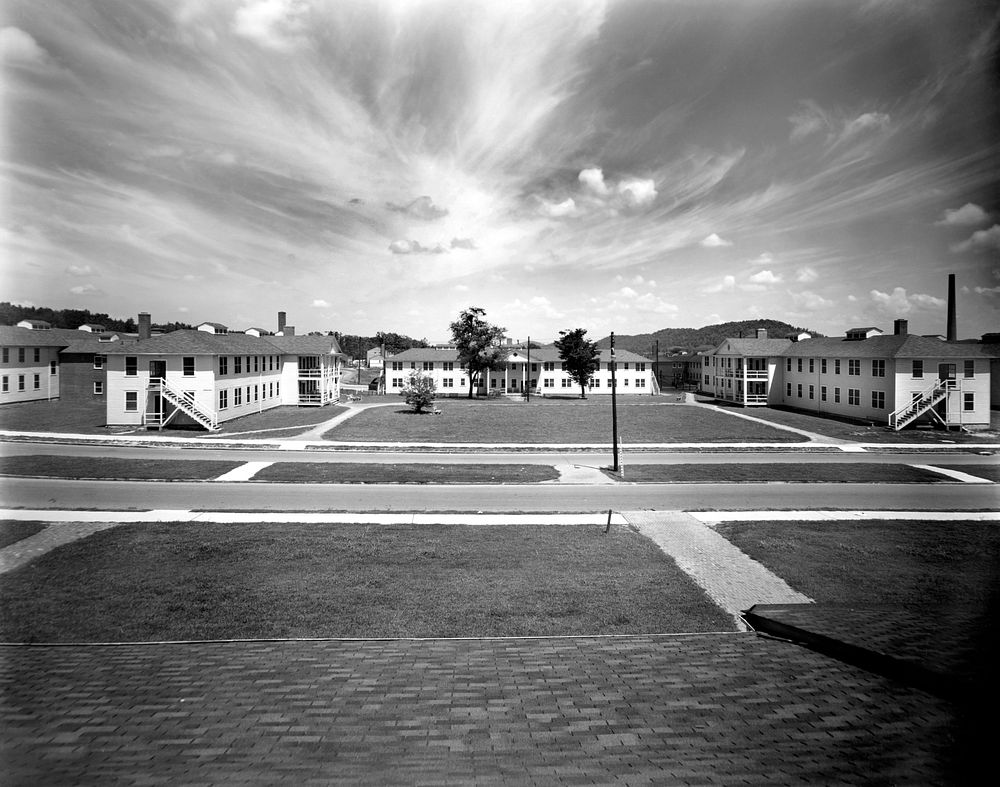 Dormitory Complex on Centeral Ave 1944 Oak Ridge