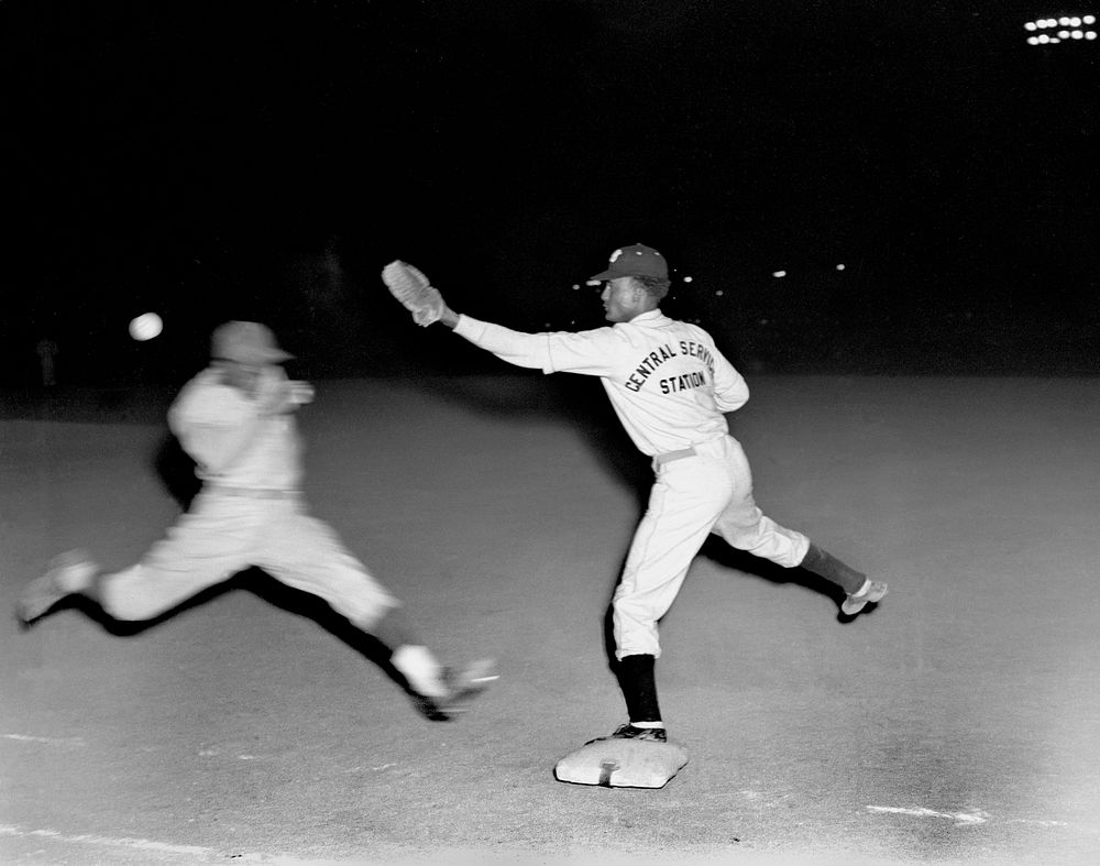 Baseball Game 1940s Oak Ridge