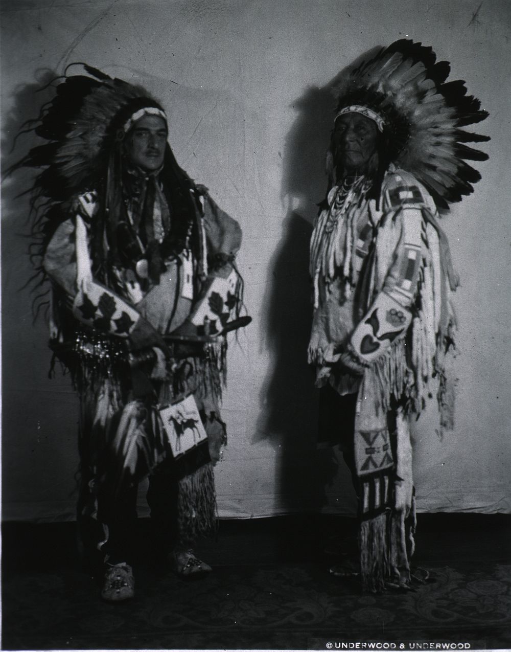 Armando Diaz and an Indian Chief