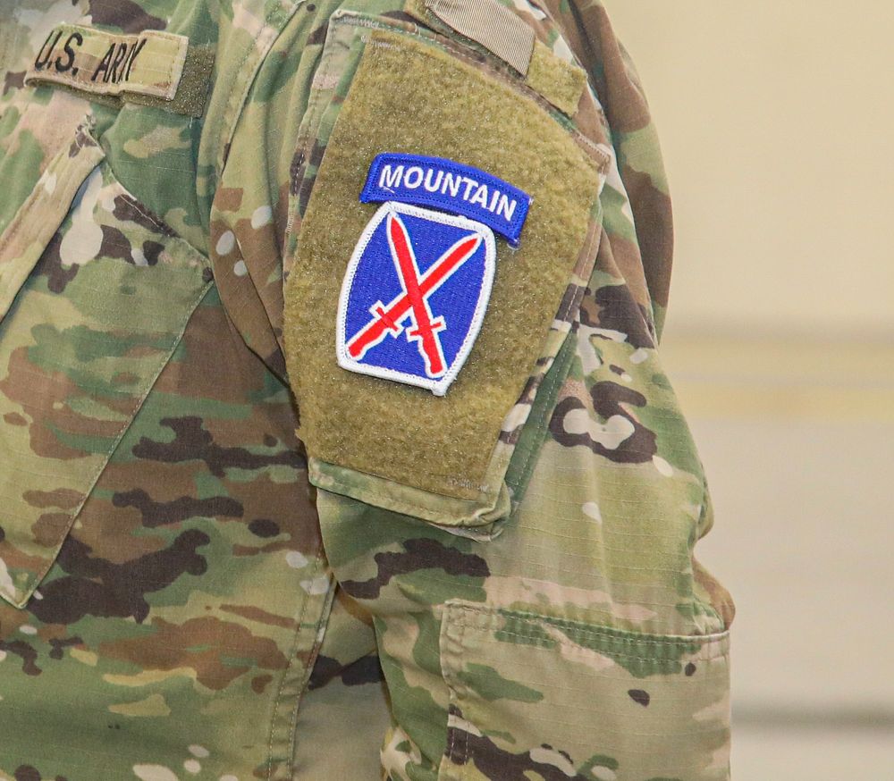U.S. Army Soldiers assigned to Alpha Company, 277th ASB hold a Change of Command ceremony on Fort Drum, NY April 1, 2022.…