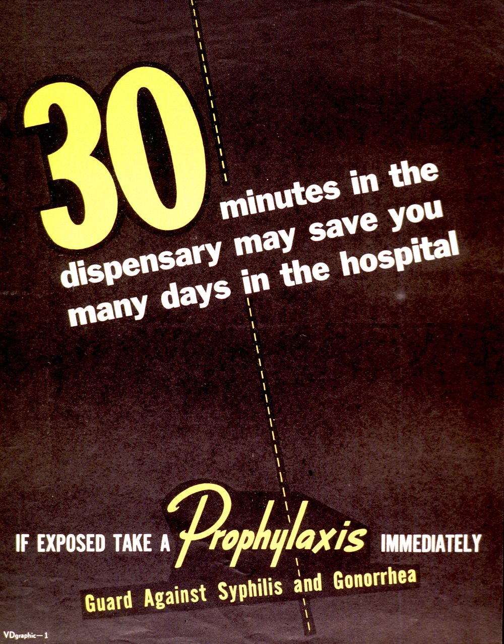 30 minutes in the dispensary may save you many days in the hospitalCollection:Images from the History of Medicine…