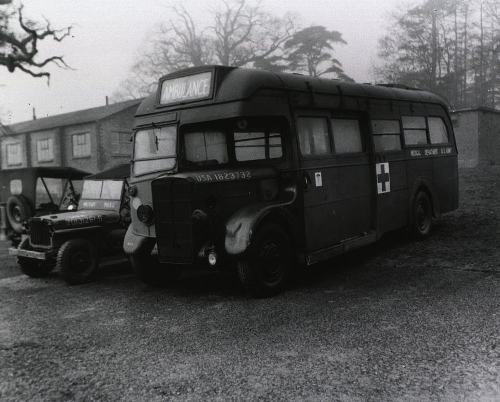 Ambulance Bus, England, 1943Collection:Images from the History of Medicine (IHM) Contributor(s):United States.…