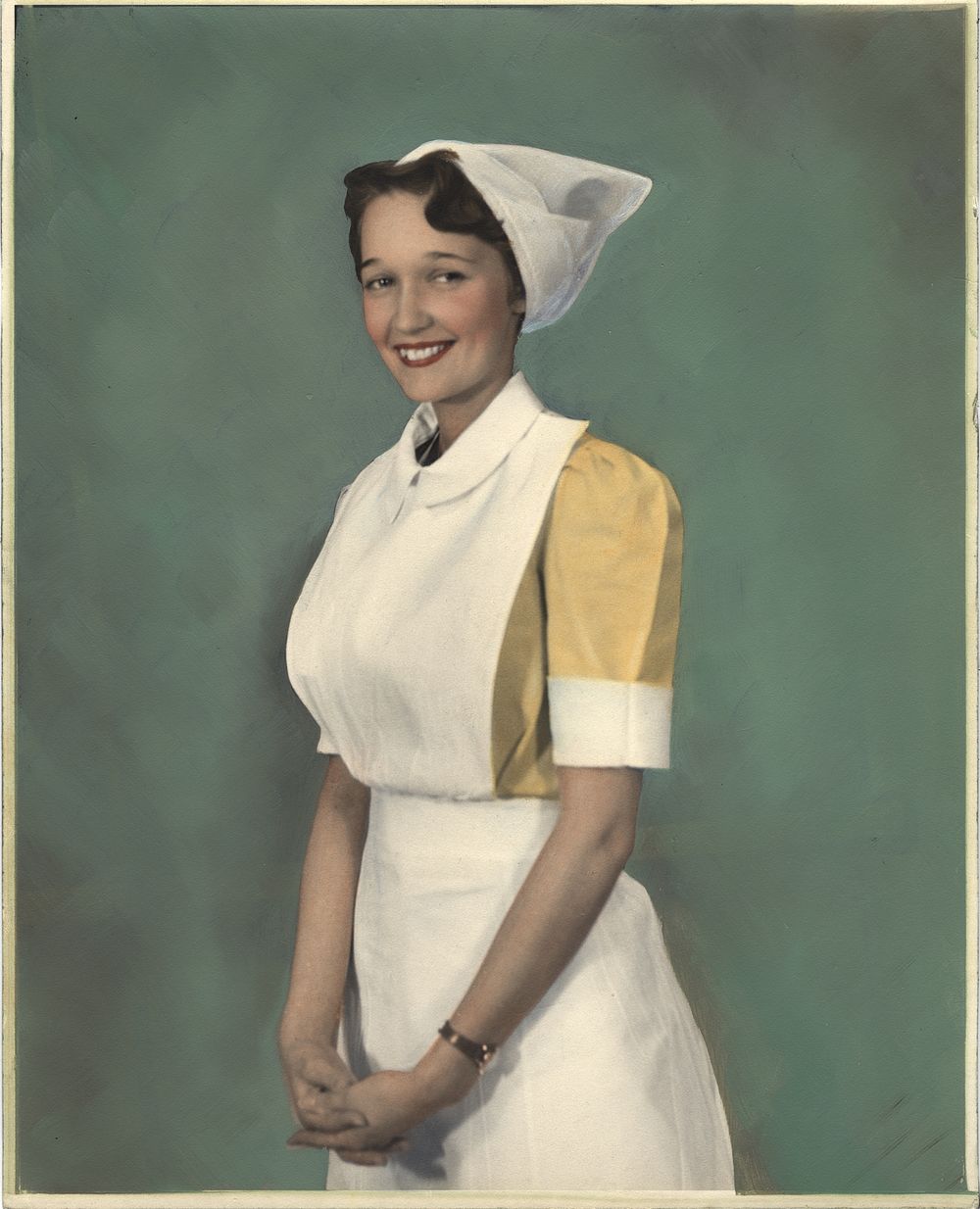 Nurse wearing Uniform from EnglandCollection: Images from the History of Medicine (IHM) between 1961 and 1963 