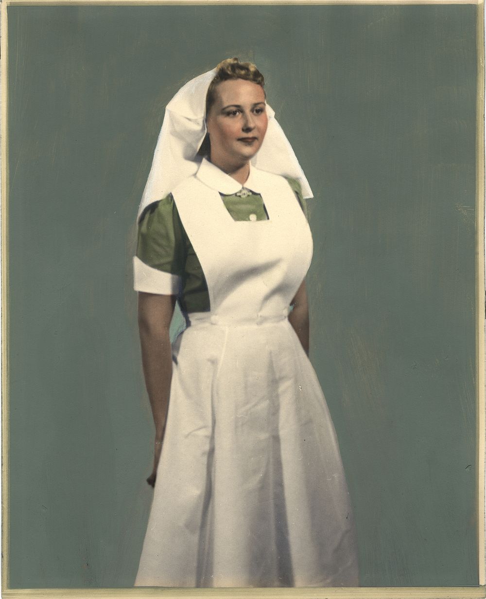 Nurse wearing Uniform. Original public domain image from Flickr