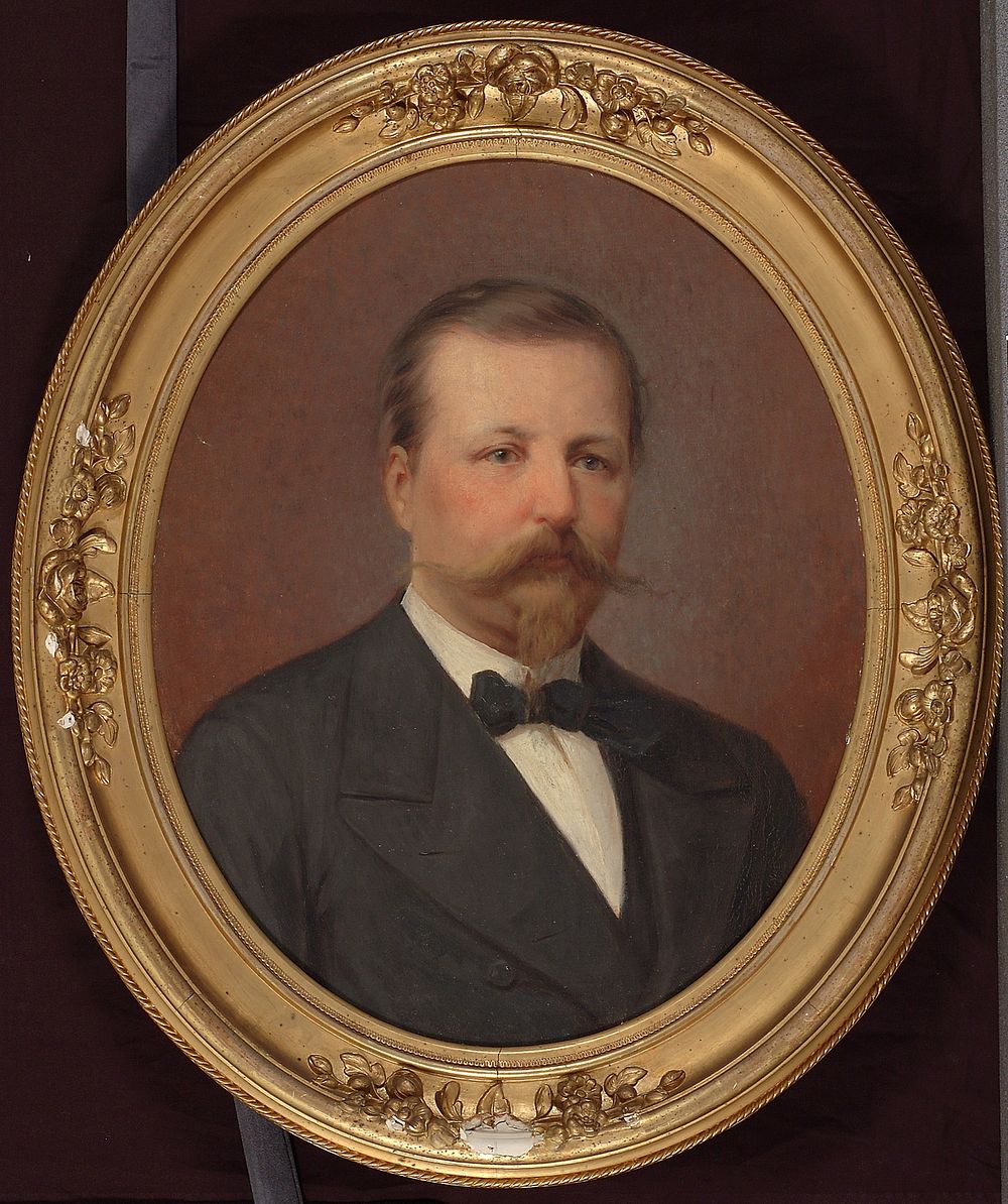 Portrait of k. j. edelsköld, Erik Johan Löfgren