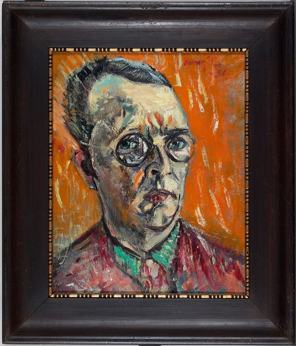 Self-portrait, 1931, Eemu Myntti