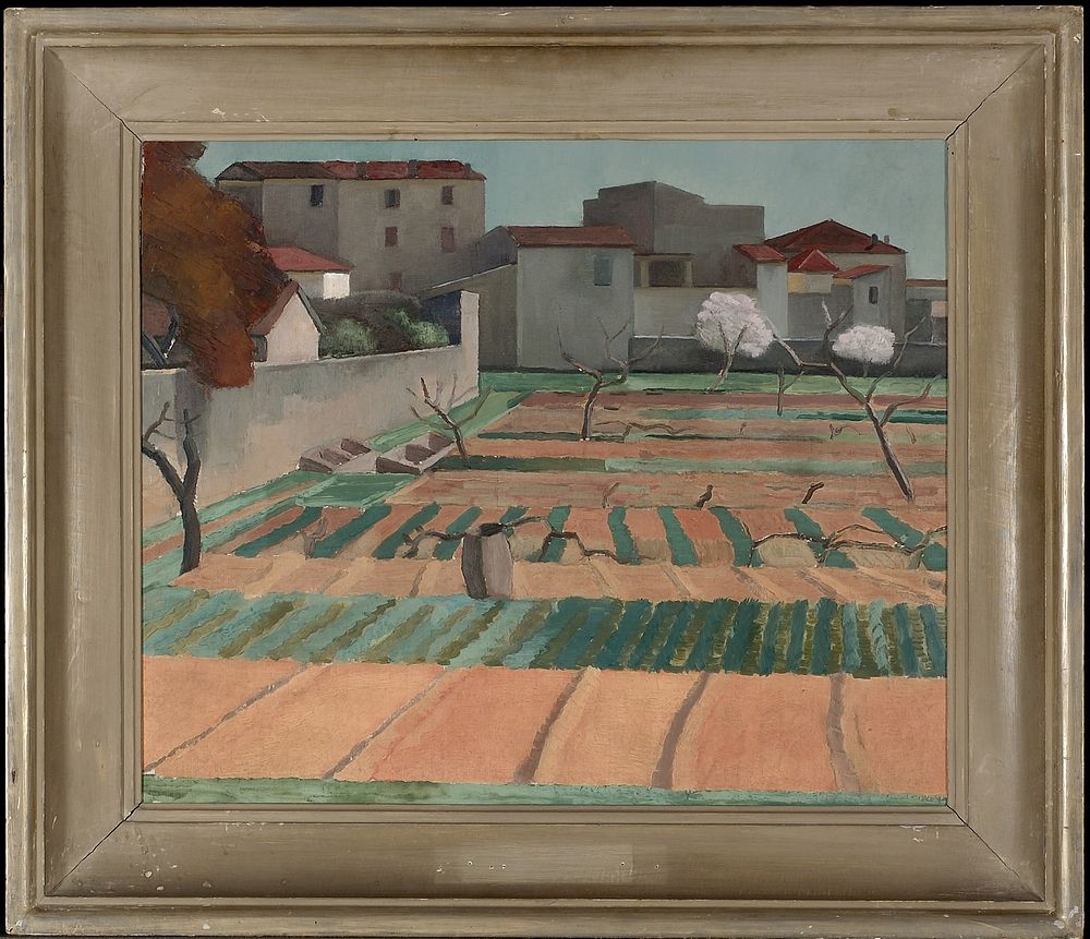 Spring in cagnes, 1932, Carl Wargh