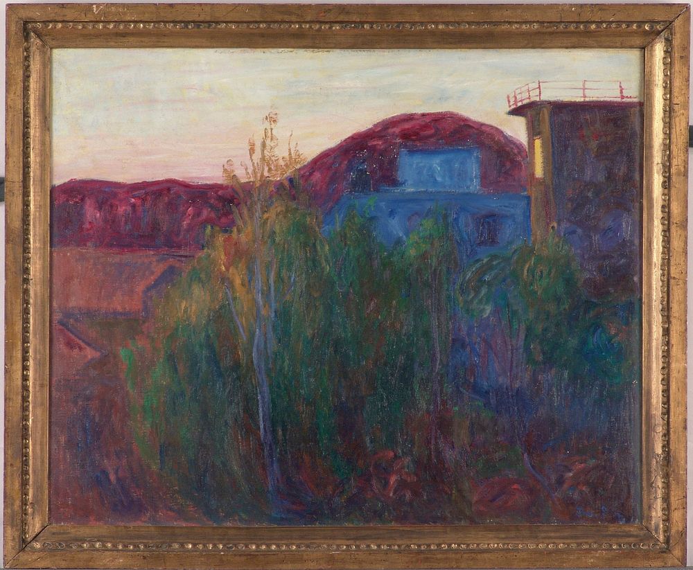Landscape (balbergkampen), 1907, Thorvald Erichsen