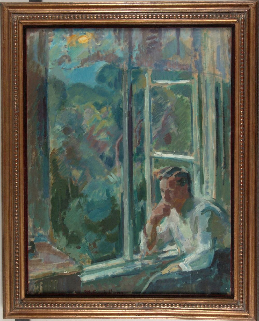 By the window, 1919, by Magnus Enckell
