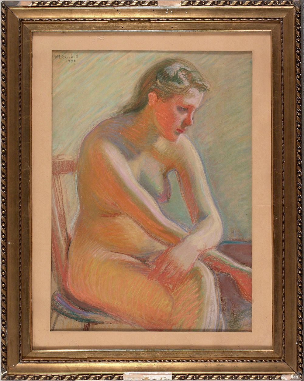 Nude, 1909, by Magnus Enckell