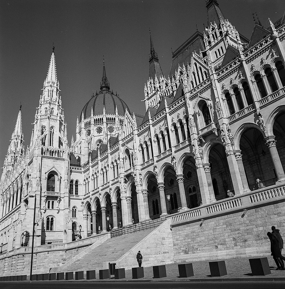 Hungarian Parliament Building. View public domain image source here