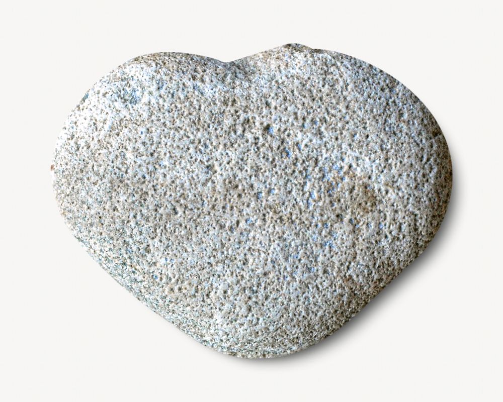 Pebble stone isolated design