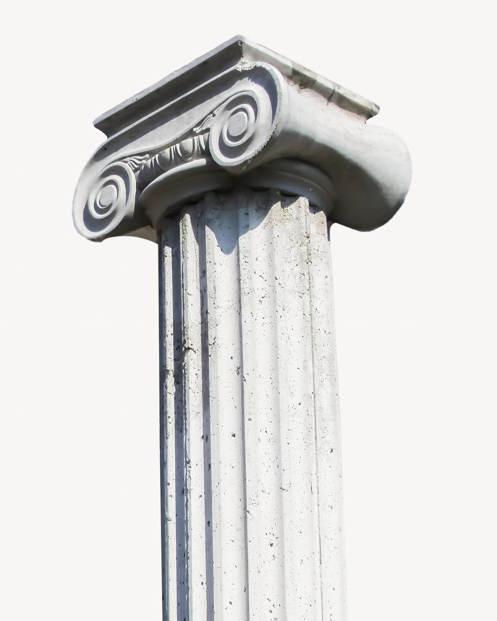 Greek column isolated design
