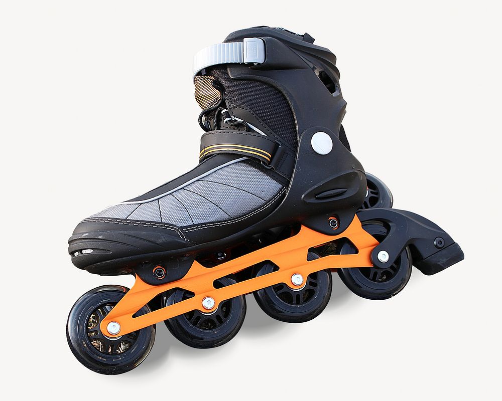 Roller skate shoe isolated design