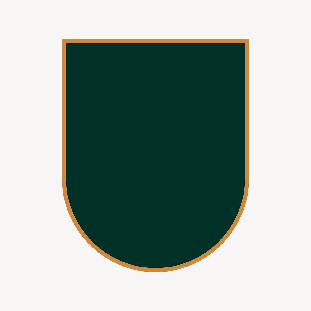 Geometric badge logo element design 
