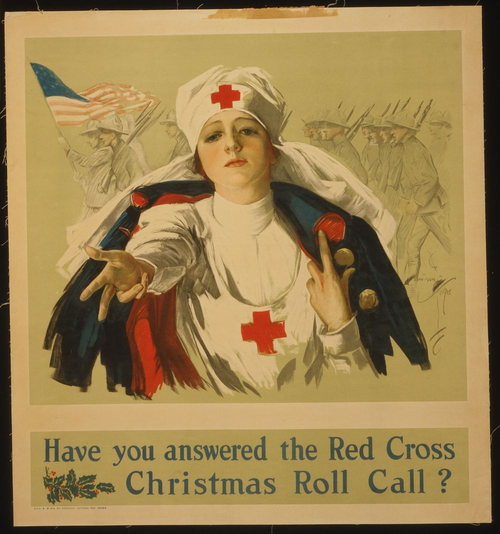 Have you answered the Red Cross Christmas roll call?  Harrison Fisher.