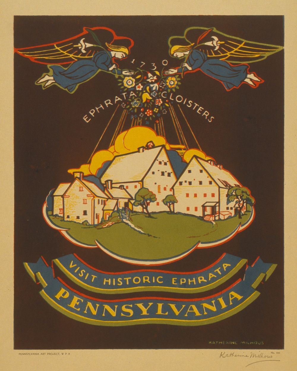 Visit historic Ephrata, Pennsylvania  Katherine Milhous.