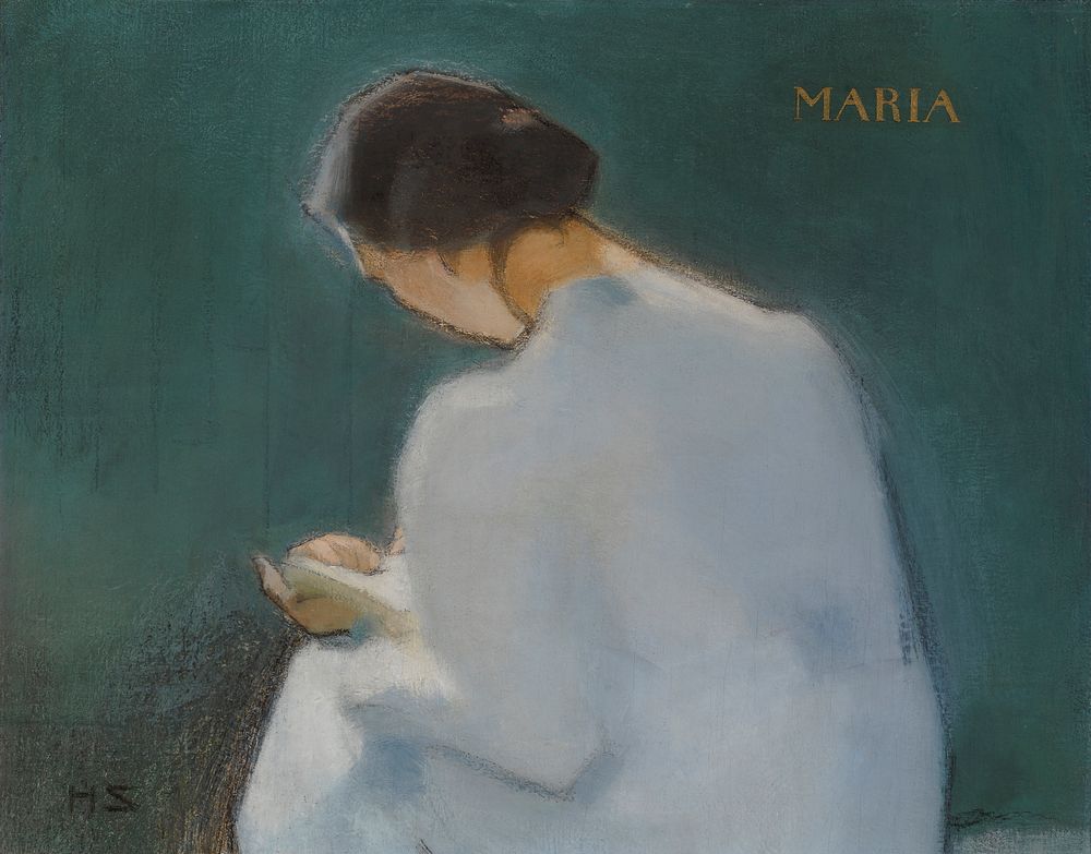 Maria (1909) by Helene Schjerfbeck