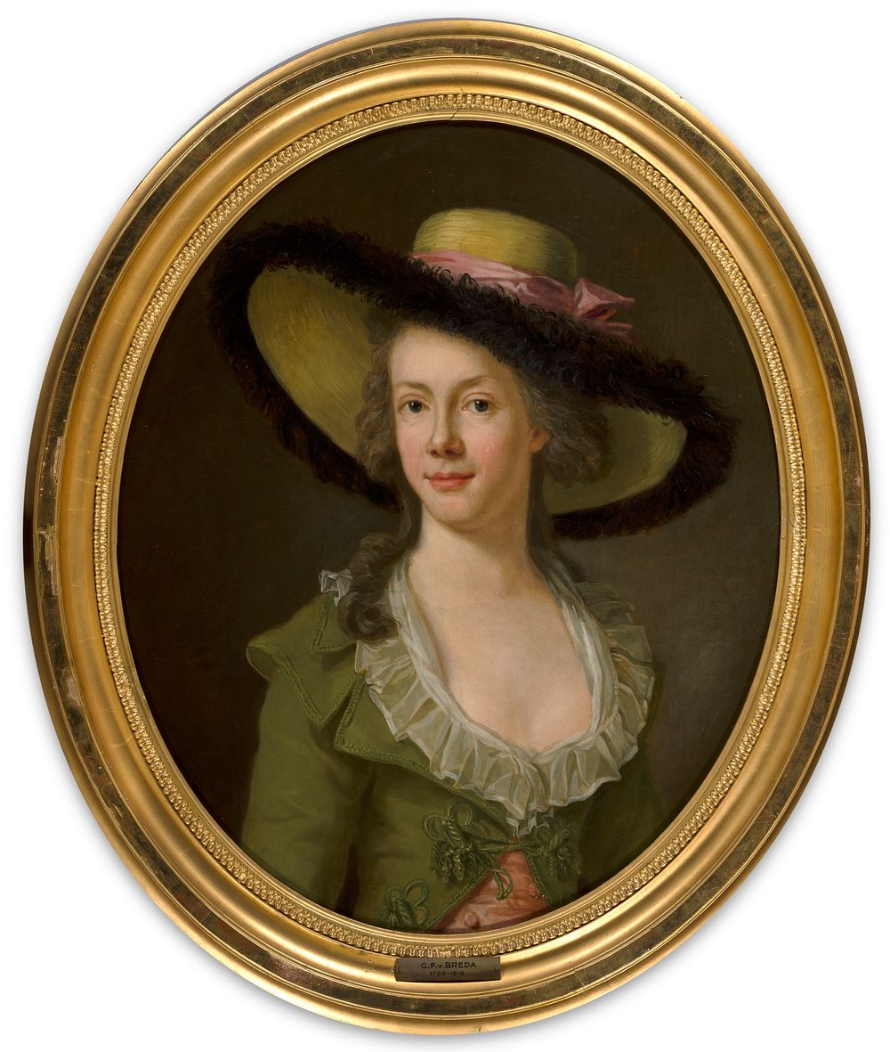 Maria de ron, née von breda, 1785, Carl Fredrik Von Breda