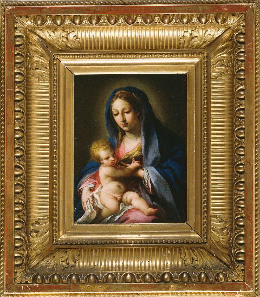 Virgin and child, 1645 - 1713, Carlo Maratti Follower