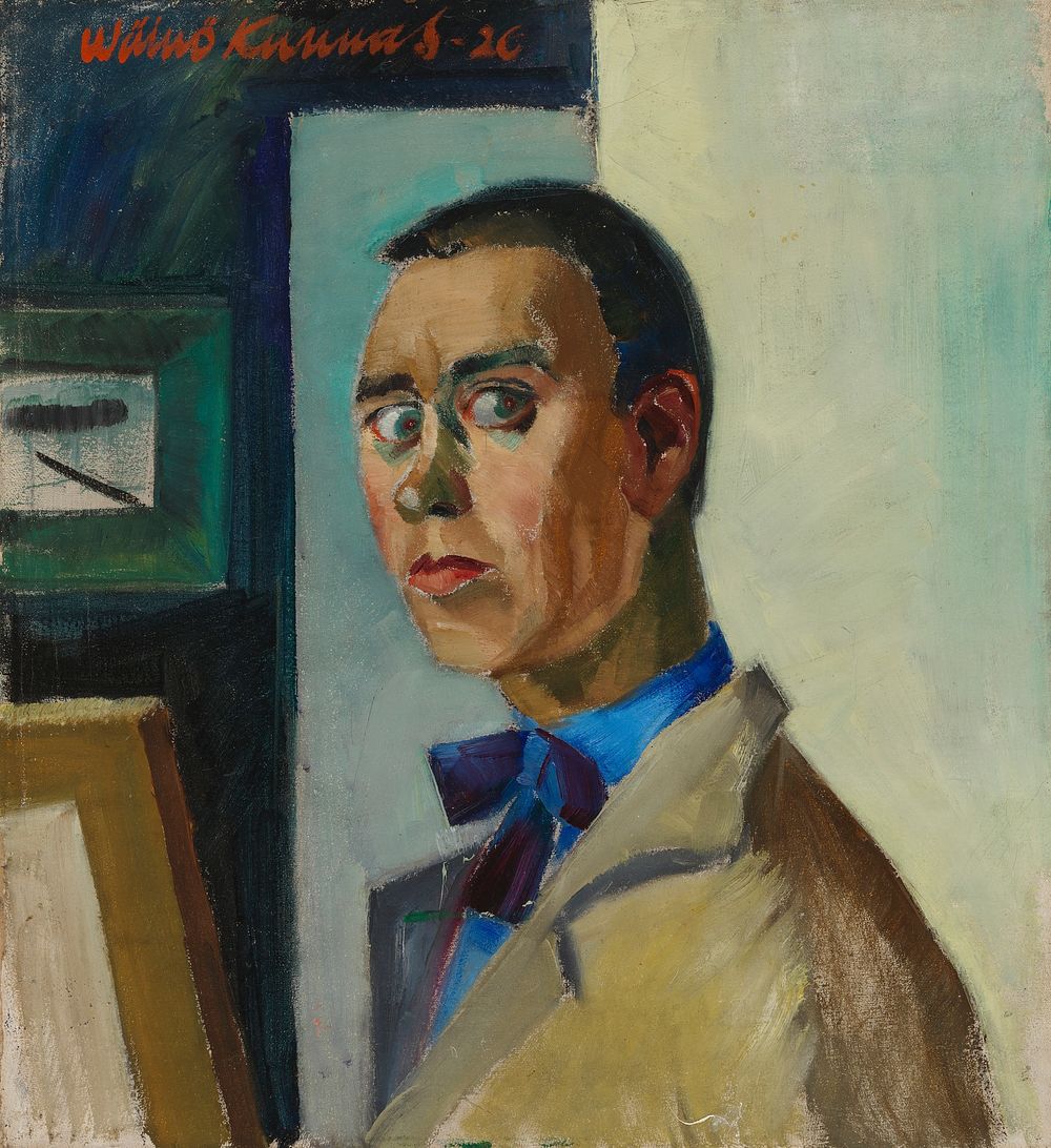 Self-portrait, 1926, Väinö Kunnas