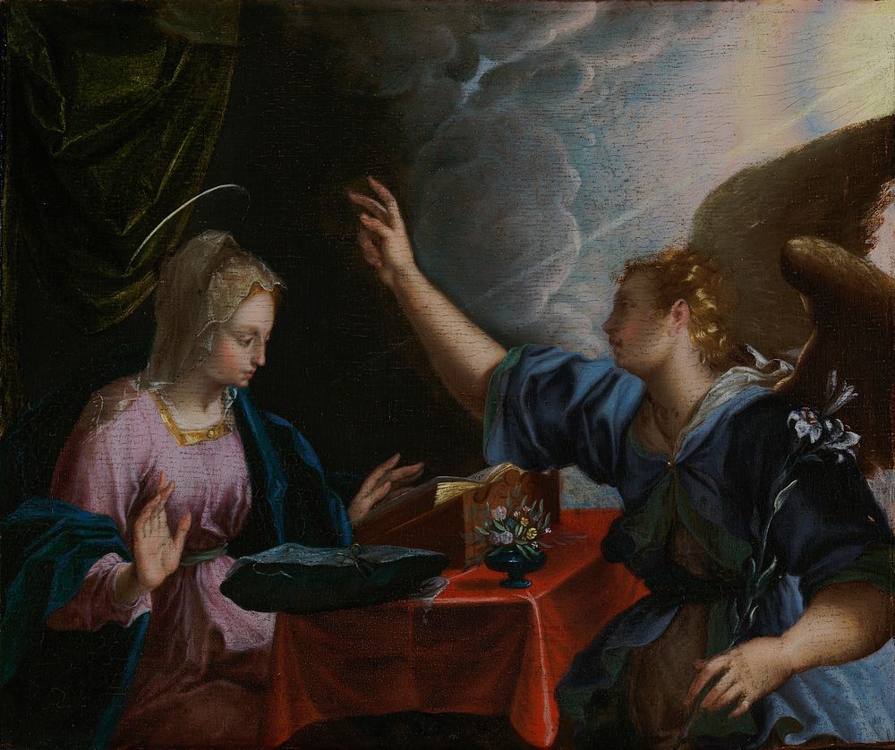 The annunciation, 1550 - 1599, Peter Candid