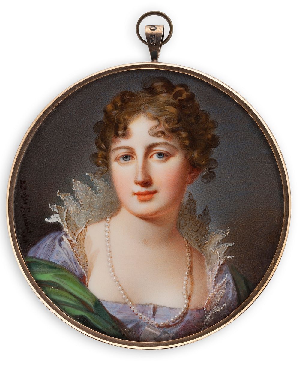 Portrait of a lady, 1787 - 1853, Giovanni Domenico Bossi