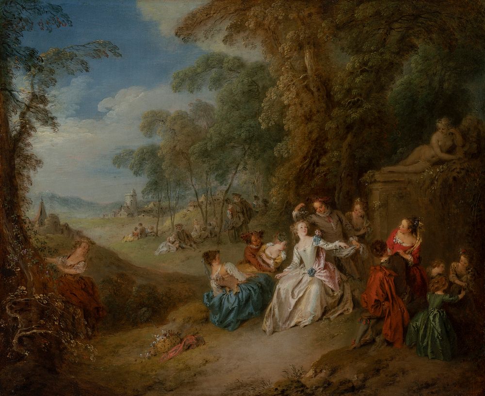 Fête champêtre, 1715 - 1736, Jeanbaptiste Pater