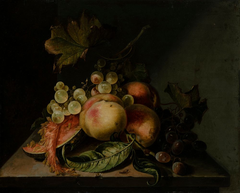 Still life with fruit, 1750 - 1793, Gertrud Metz