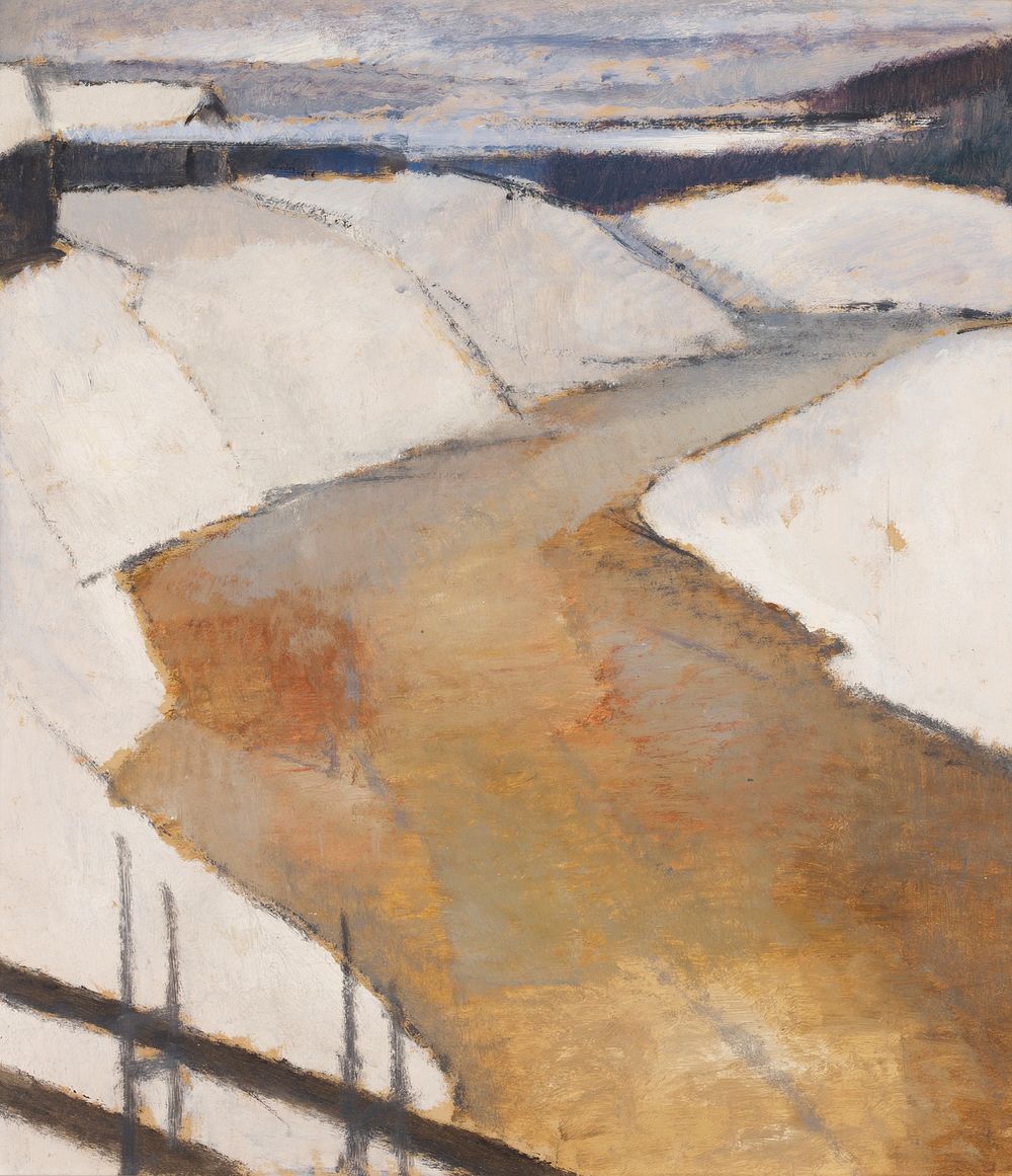 Yellow river, 1920, Alvar Cawén