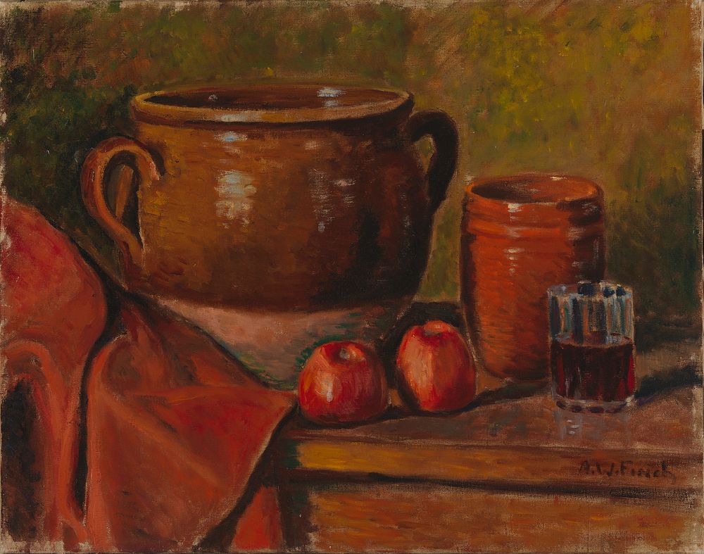 Still life, 1923, by Alfred William Finch