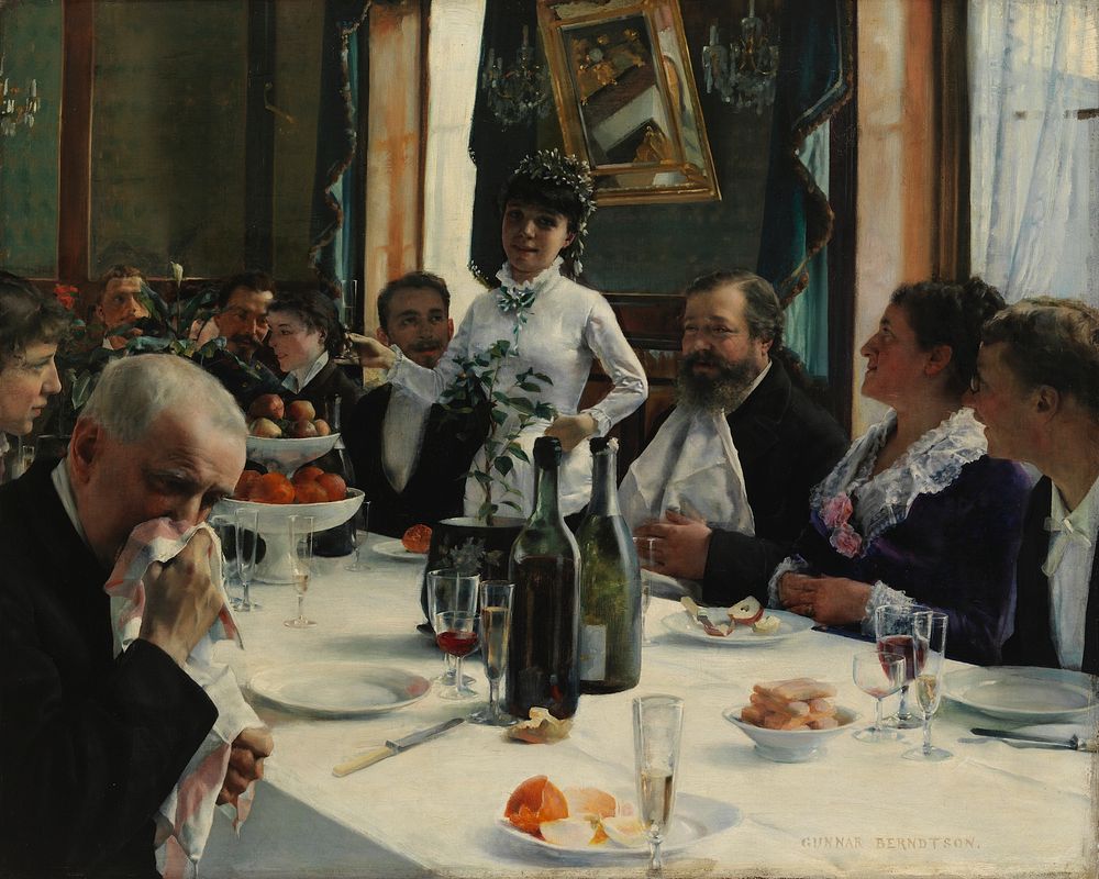 The bride's song, 1881, Gunnar Berndtson