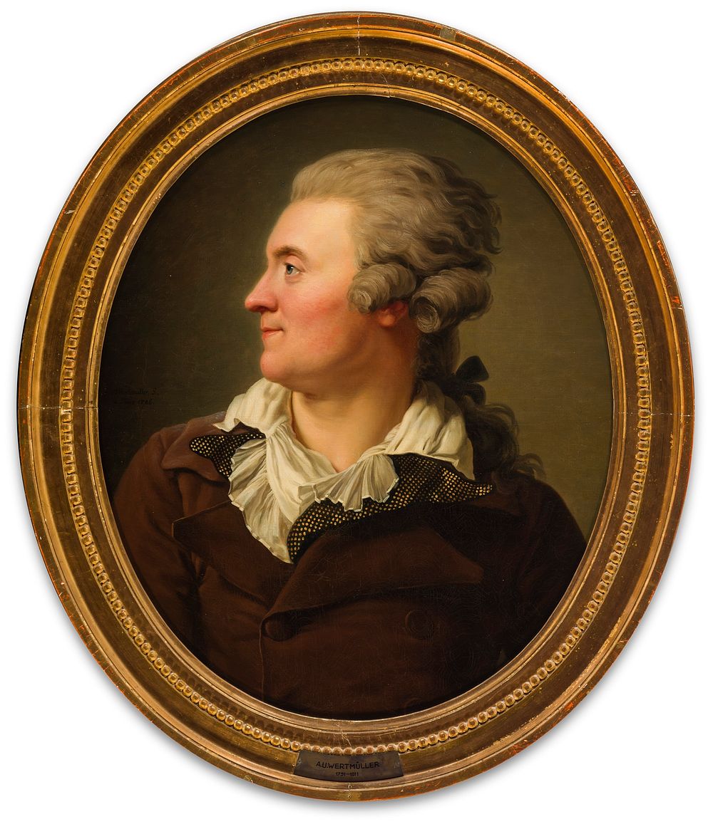 Portrait of a man, 1786 by  Adolf Ulric Wertm&uuml;ller