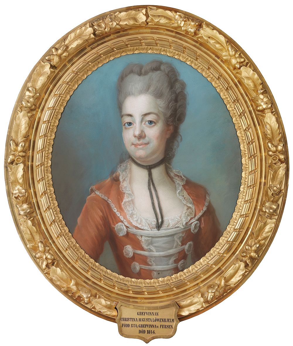 Countess christina augusta l&ouml;wenhielm (1754-1846), 1985 - 1789, Jonas Forsslund