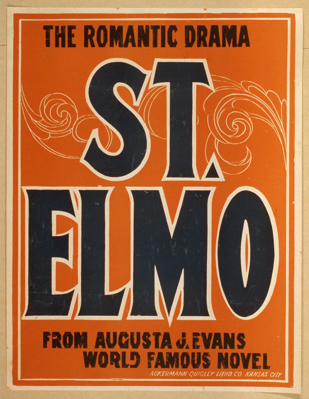St. Elmo the romantic drama : from Augusta J. Evans world famous novel.